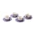 Espressotasse Aunty keramik blau / Set aus 4 Tassen + 4 Untertassen - 90 ml - POLSPOTTEN