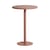 Mange-debout Week-end métal marron / Ø 70 x H 105 cm - Aluminium - Petite Friture