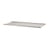 Regal  metall beige Metall, perforiert / Niedriger Sockel - B 78 x T 30 cm - String Furniture