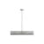Sospensione Frame FAT LED metallo argento / Ø 18 x L 100 cm - 101 COPENHAGEN