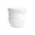 Tabouret Canova céramique blanc / Table d'appoint - Ø 33 x H 33 cm - Moustache