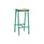 Taburete 8 High stool metal green / H 75 cm - Hay