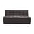 N701 Straight sofa  textile grey / UK version - 2 seater - L 140 cm - Ethnicraft