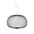 Sospensione Spokes 3 My Light metallo grigio nero / LED - Bluetooth / Ø 61 x H 42 cm - Foscarini