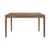 Tavolo rettangolare Bok legno marrone / 140 x 80 cm - 6 persone - Ethnicraft