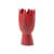 Vase Diavoletti keramik rot / H 37,5 cm - Alessandro Mendini & Daniel Eltner, 2018 - Cappellini