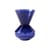 Vase Thick neck verre bleu / Ø 27,5 x H 40 cm - Pols Potten