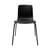 Chaise empilable Aava 02 noir / 4 pieds - Polypropylène recyclé - Arper