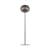 Stehleuchte Planet plastikmaterial grau schwarz / LED - H 130 cm - Kartell