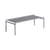 Table basse Week-end métal gris / 127 x 51 cm - Aluminium - Petite Friture