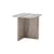 Table d'appoint Clea marbre beige / 35,5 x 35,5 x H 40 cm - Bloomingville