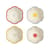 Coppetta Folk ceramica multicolore / Set di 4 - Ø 12,5 x H 6 cm - & klevering