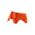 Dekoration Eames Elephant RE (1945) plastikmaterial rot / B 78,5 cm - Recycelter Kunststoff - Vitra