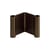 Kerzenleuchter Pair metall braun / H 11 cm - Muuto