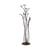 Kleiderständer mit Fuß Irony Tree braun kupfer metall / Stahl - H 170 cm - Zeus