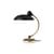 Lampe de table Kaiser idell noir or métal / Réédition 1930 - Edition limitée - Fritz Hansen