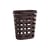 Panier à linge  plastique rouge Large / 57 x 37 x H 62 cm - Hay