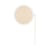 Sonnenschirm Vista textil beige / schwenkbar - Ø 140 cm - BUSINESS & PLEASURE