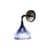 E' Wall light plastic material blue / Polycarbonate 2.0 - Ferruccio Laviani, 2006 - Kartell