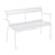 Banc avec dossier Luxembourg / 2 places - L 131 cm - Fermob
