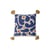 Coussin Eviaya tissu bleu / 45 x 45 cm - Bloomingville