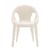 Fauteuil empilable Bell plastique blanc / Polypropylène recyclé (éco-conçu) - Konstantin Grcic, 2020 - Magis