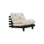 Fauteuil convertible Roots / Dormeuse & lit d'appoint - 3 positions / Structure noire - KARUP DESIGN
