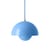 FlowerPot VP1 Pendant metal blue / Ø 23 cm - By Verner Panton, 1968 - &tradition