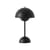 Schnurlosleuchte Flowerpot VP9 plastikmaterial schwarz / Ø 16 x H 29 cm - Verner Panton, 1968 - &tradition