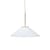 Suspension Solid verre blanc / Ø 44 cm - HÜBSCH