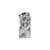 Vase Kami Medium keramik silber / B 16 x H 35 cm - 101 COPENHAGEN
