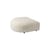 Canapé modulable A-Round-U tissu beige / Module Pouf droite - Bouclé - POLSPOTTEN