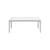 Net Coffee table composite material white / 100 x 60 x H 40 cm - NARDI