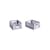 Lot de 2 paniers Colour Crate MINI plastique violet  / 17 x 13 cm - Recyclé - Hay