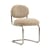 Sedia imbottita Amberta tessuto beige - NV GALLERY