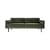 Canapé droit Wind tissu vert / L 200 cm - Velours - BROSTE COPENHAGEN