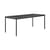 Base Rectangular table wood black /190 x 85 cm - Muuto