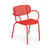 Stapelbarer Sessel Mom metall rot / Metall - Emu