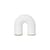Vuelta LED Wireless rechargeable lamp plastic material white / L 16.5 x H 15.5 cm - Ferm Living