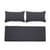  Accessory textile grey / Set 3 Cushion covers for Mundo sofa (without stuffing) - Bloomingville
