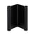 Candeliere Pair metallo nero / H 18 cm - Muuto