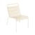 Chaise lounge Luxembourg métal beige - Fermob