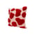 Coussin Wild Rasperry / 45 x 45 cm - Laine tissée main - COLORTHERAPIS