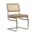 Gepolsterter Stuhl Uberto faser braun / Rattan-Geflecht - NV GALLERY