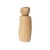 Gewürzmühle Pebble holz natur / FSC Eiche - Ø 7,6 x H 18,8 cm - Ferm Living
