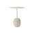 Guéridon Lato LN8 métal marbre blanc beige / Marbre Ø 40 x H 50 cm - &tradition