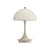 Lampada senza fili ricaricabile Panthella 160 materiale plastico beige / LED - Ø 16 cm - Louis Poulsen