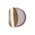 Applique salle de bains Poudrier LED métal / Miroir - DCW éditions
