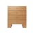 Kuben Chest of drawers natural wood / 4 Drawer - W 90 x D 45 x H 107.5 cm - Ferm Living