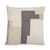 Coussin Maje tissu gris blanc beige / 50 x 50 cm - Bloomingville